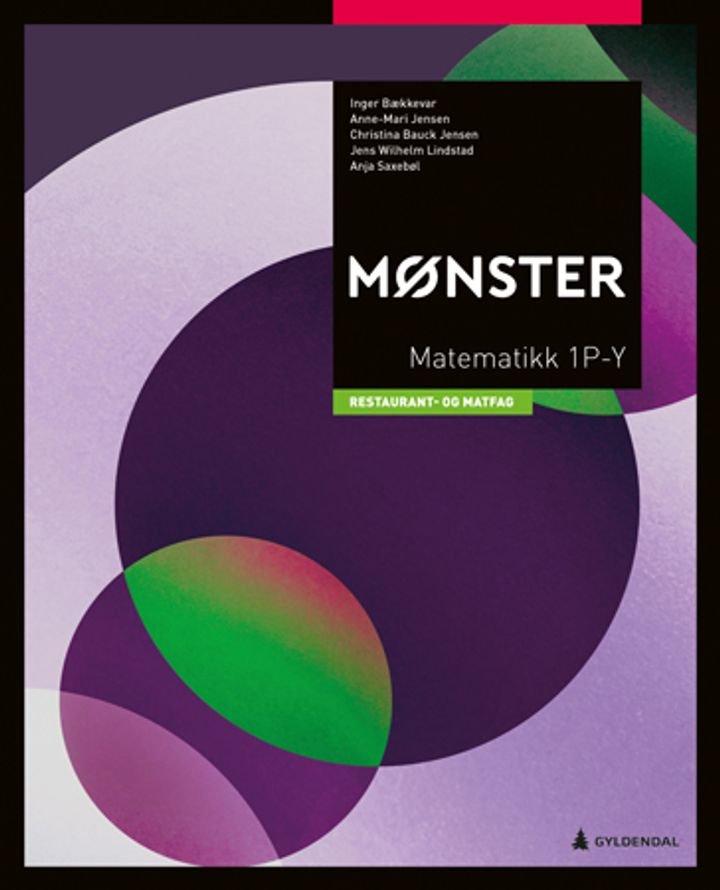 Mønster - Matematikk 1P-Y, restaurant- og matfag