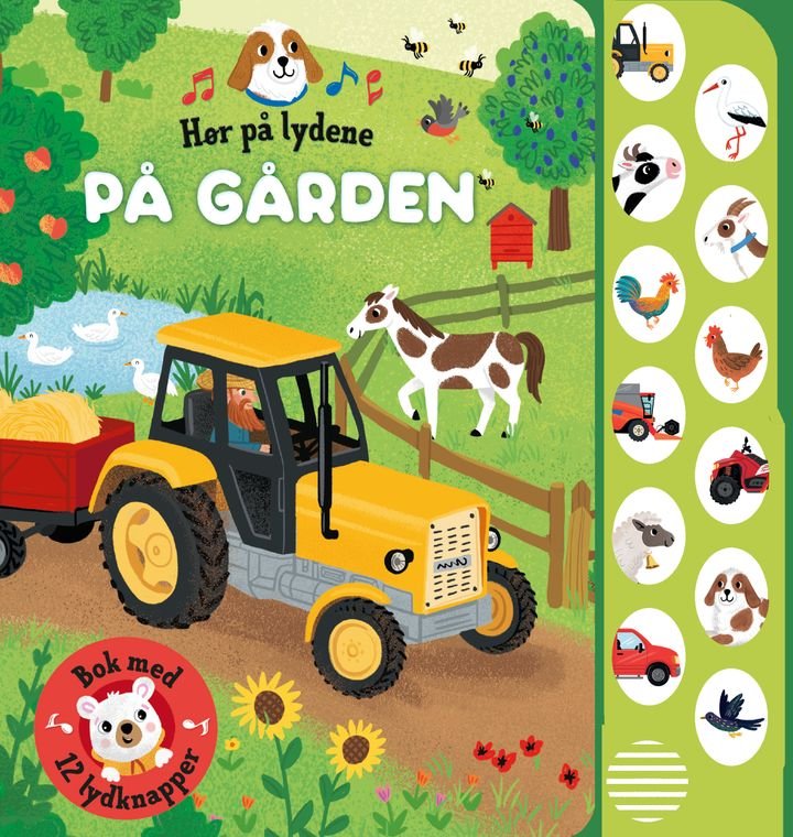 På gården - hør på lydene