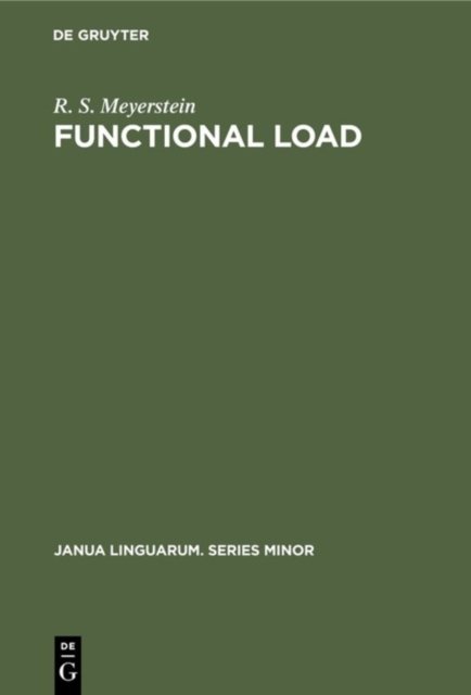 Functional Load