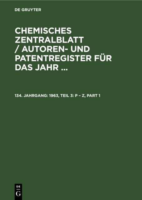 1963, Teil 3: P - Z