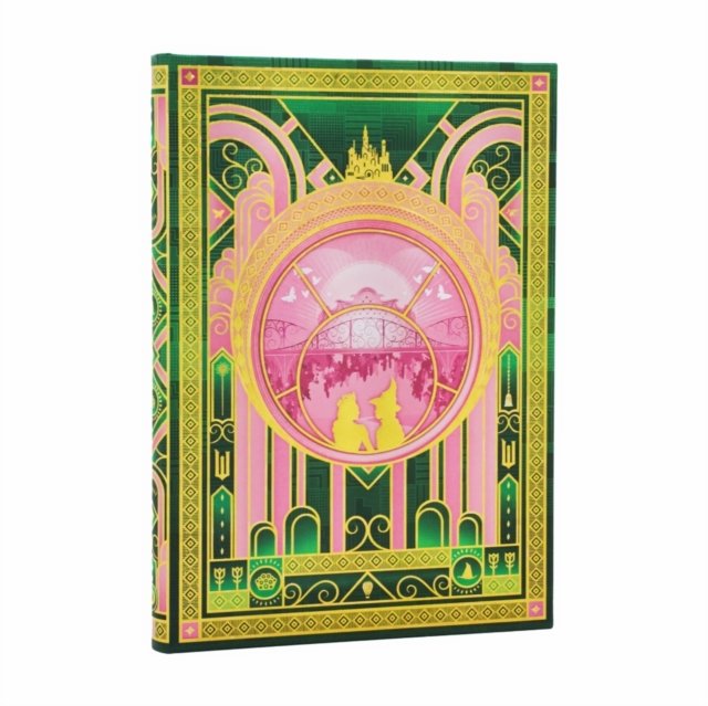 The Magic of Wicked (Wicked Collection) Midi Unlined Hardcover Journal (Elastic Band Closure)