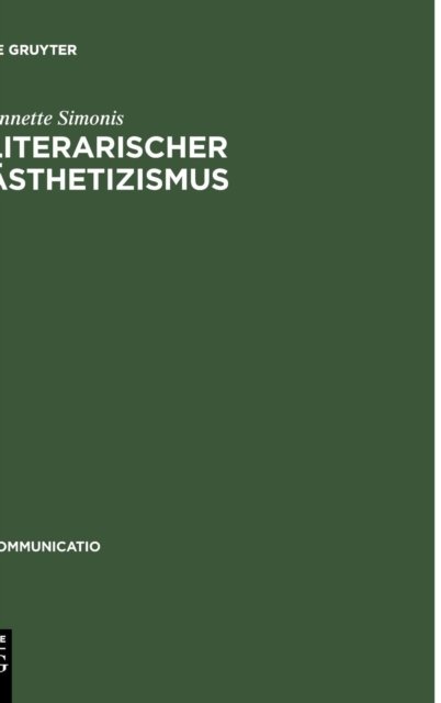 Literarischer Ästhetizismus