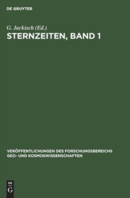 Sternzeiten, Band 1