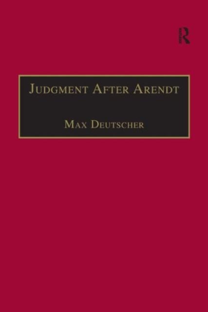 Judgment After Arendt