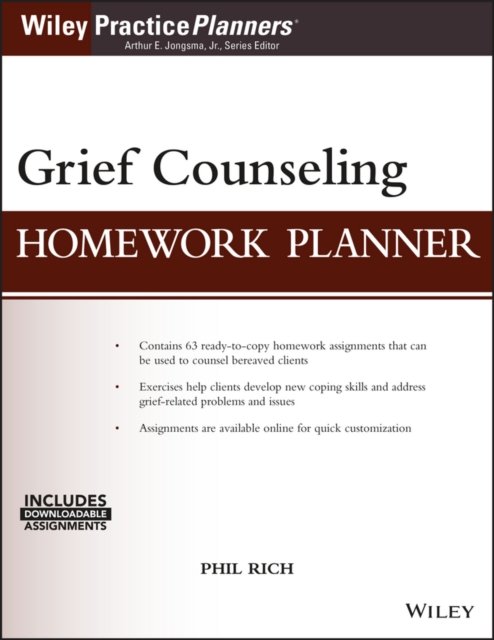 Grief Counseling Homework Planner (w/ Download)