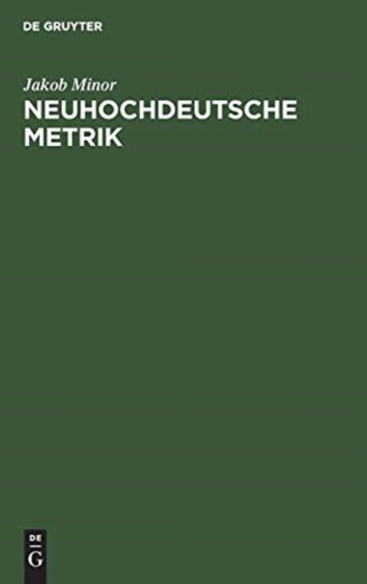 Neuhochdeutsche Metrik