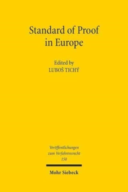 Standard of Proof in Europe