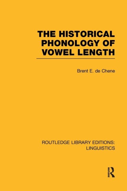 The Historical Phonology of Vowel Length