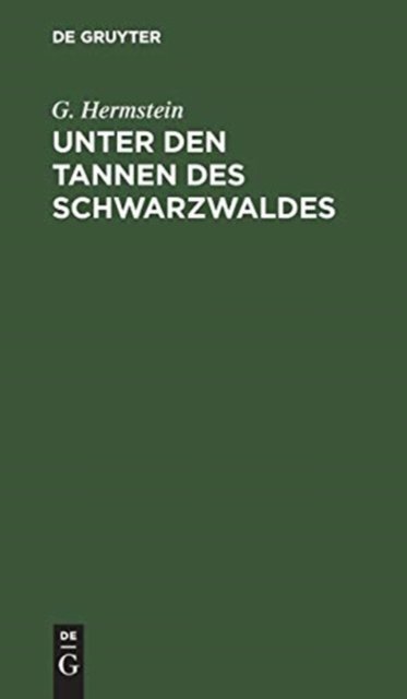 Unter den Tannen des Schwarzwaldes