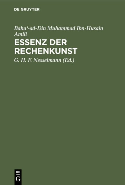 Essenz Der Rechenkunst
