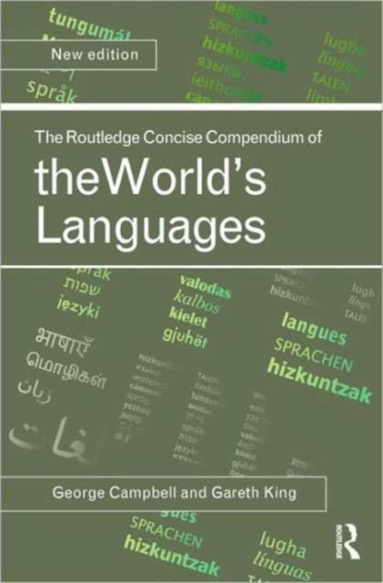 The Routledge Concise Compendium of the World''s Languages