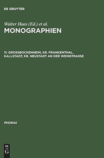 Großbockenheim, Kr. Frankenthal. Kallstadt, Kr. Neustadt an Der Weinstraße