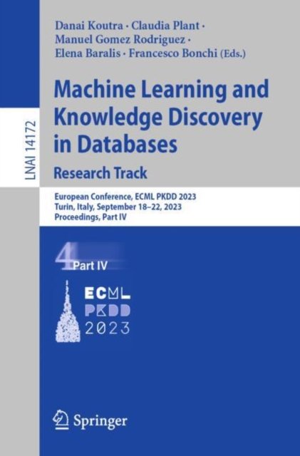 Machine Learning and Knowledge Discovery in Databases