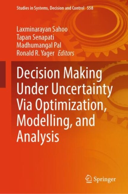 Decision Making Under Uncertainty Via Optimization, Modelling and Analysis