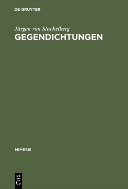 Gegendichtungen
