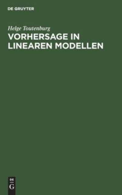 Vorhersage in Linearen Modellen