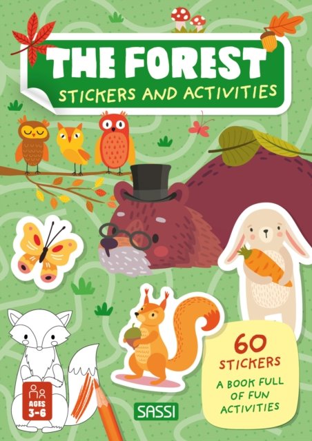 Stickers and Activities. The Forest