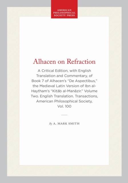 Alhacen on Refraction