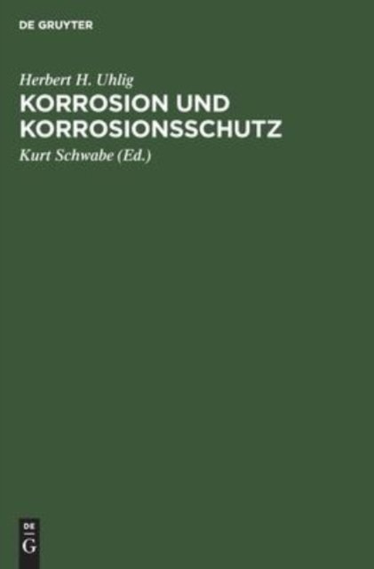 Korrosion Und Korrosionsschutz