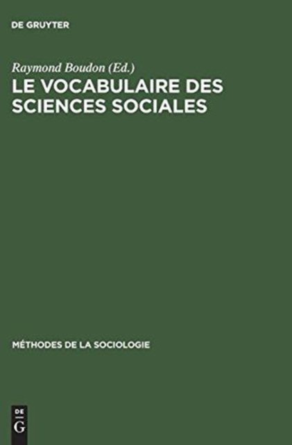 Le vocabulaire des sciences sociales