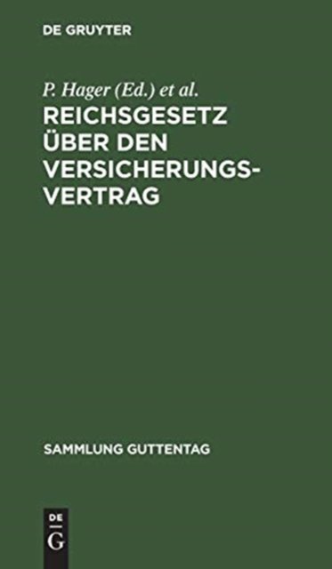 Reichsgesetz über den Versicherungsvertrag