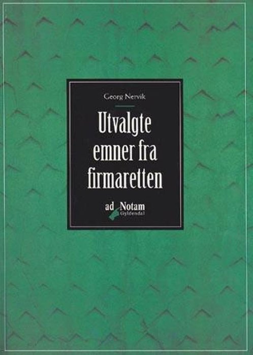 Utvalgte emner fra firmaretten