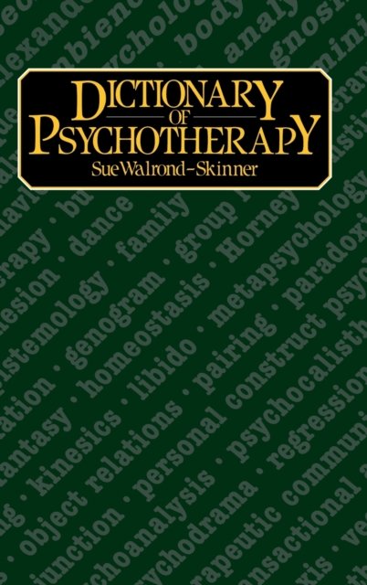 Dictionary of Psychotherapy