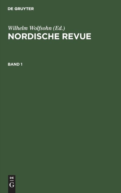 Nordische Revue. Band 1