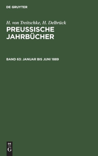 Januar Bis Juni 1889