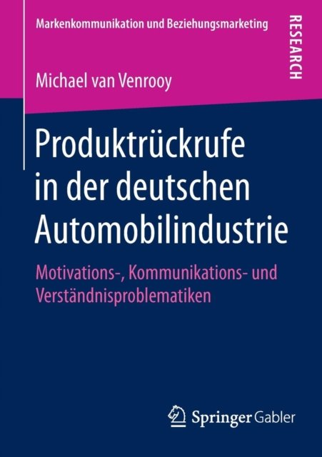 Produktrückrufe in der deutschen Automobilindustrie