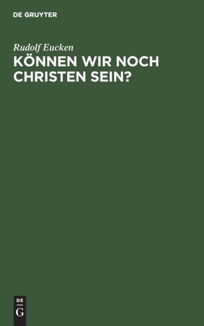 Konnen Wir Noch Christen Sein?