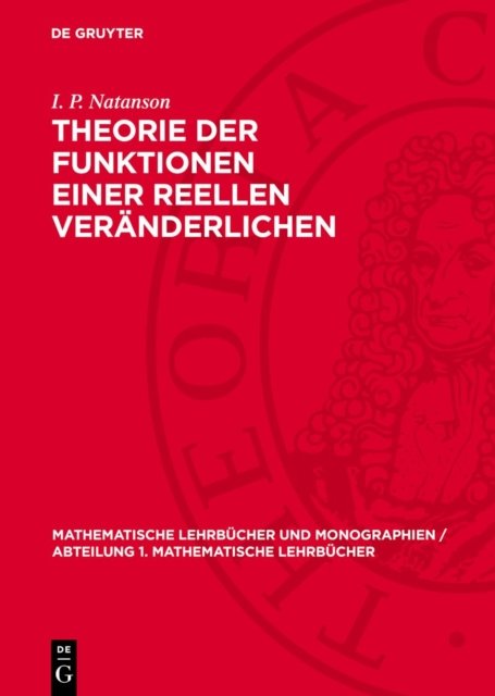 Theorie Der Funktionen Einer Reellen Veranderlichen