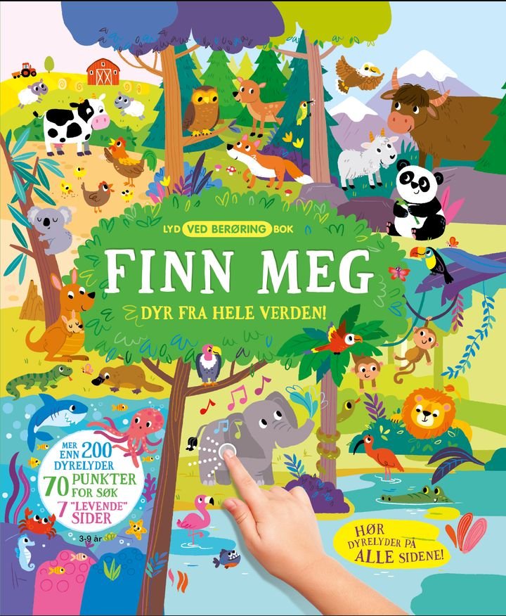 Finn meg! - dyr fra hele verden
