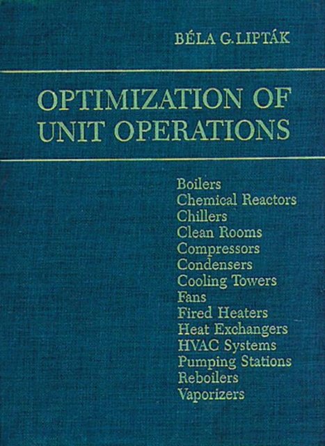 Optimization of Unit Operations
