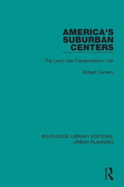 America''s Suburban Centers