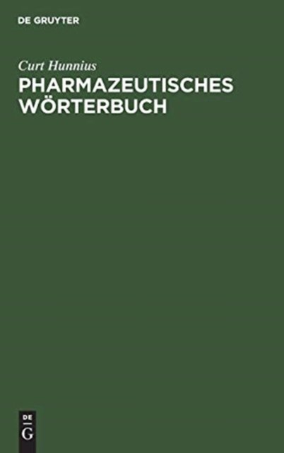 Pharmazeutisches Worterbuch