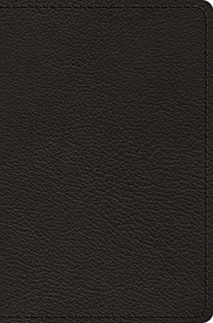 ESV Preaching Bible, Verse–by–Verse Edition (Goatskin, Black)