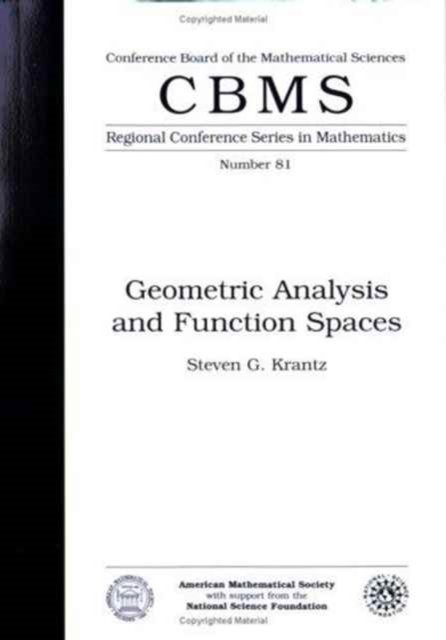 Geometric Analysis and Function Spaces Expository Lectures