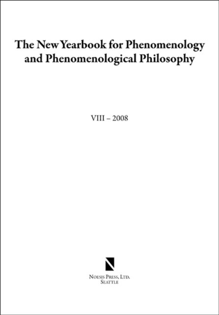 The  New Yearbook for Phenomenology and Phenomenological Philosophy