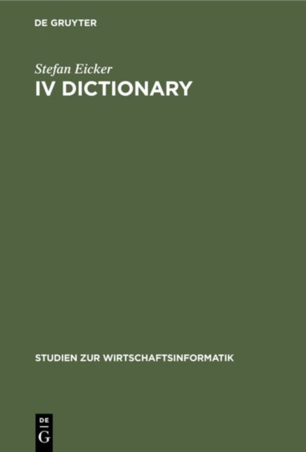 IV Dictionary