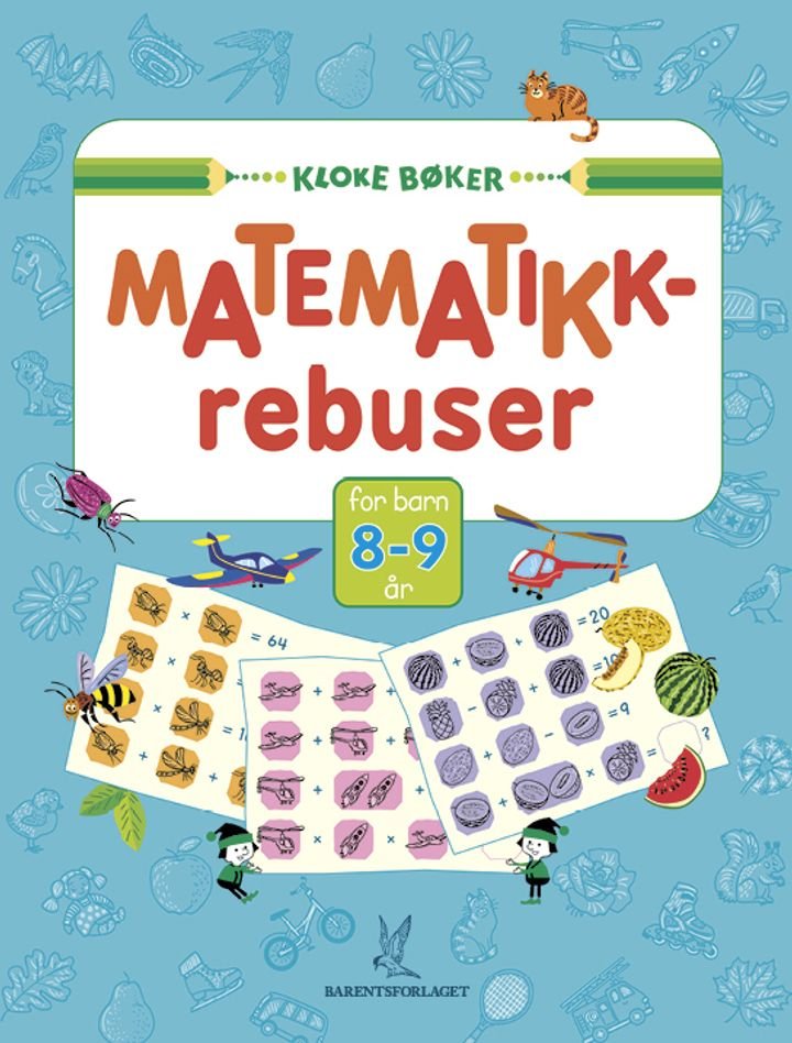 Matematikkrebuser - for barn i 8-9 årsalderen