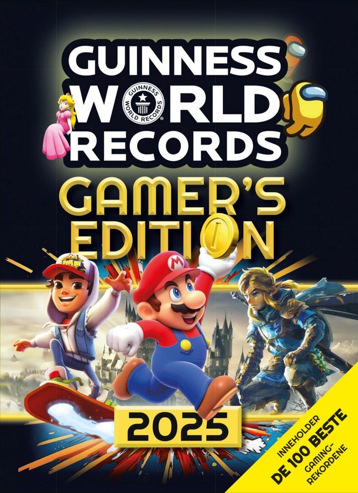 Guinness world records 2025 - Gamer's edition
