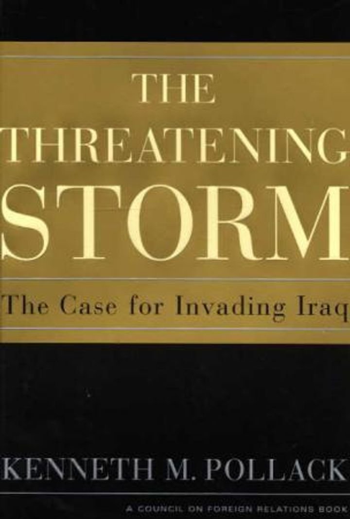 The threatening storm