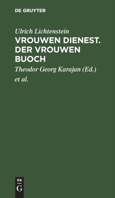 Vrouwen Dienest. Der Vrouwen Buoch