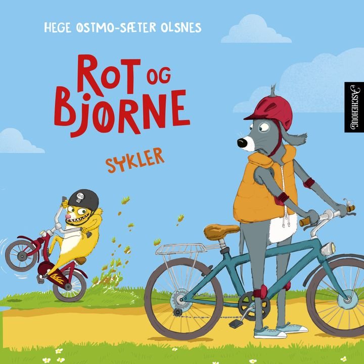 Rot og Bjørne sykler