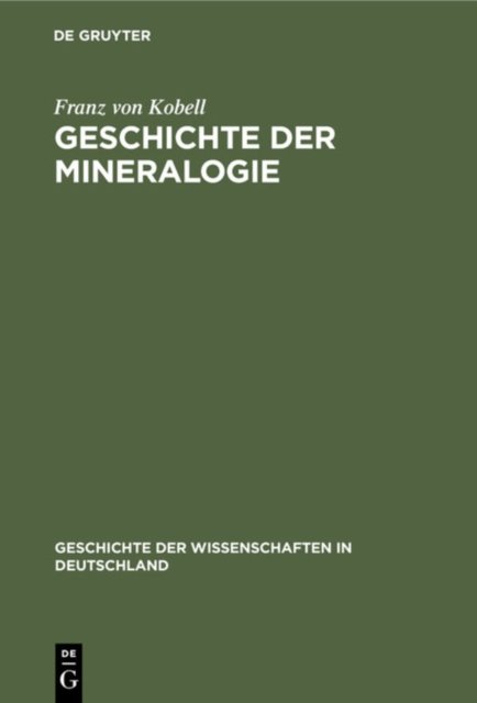 Geschichte Der Mineralogie