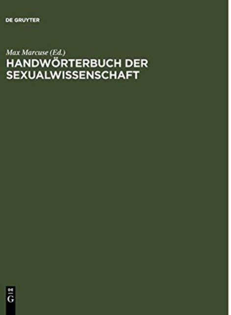 Handworterbuch der Sexualwissenschaft
