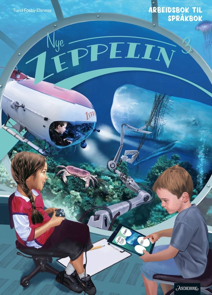 Nye Zeppelin 3 - Arbeidsbok til språkbok : norsk for barnetrinnet