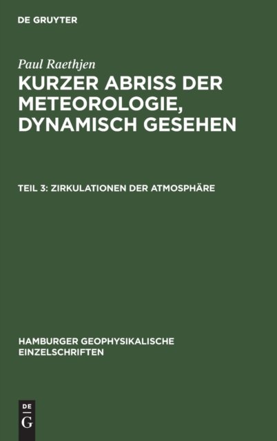 Zirkulationen Der Atmosphäre