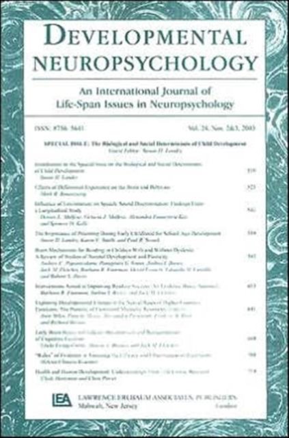 The Biological and Social Determinants of Child Development